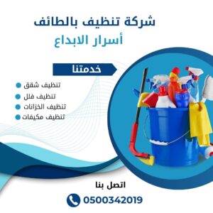 شركة تنظيف منازل بالطائف