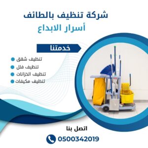 شركة تنظيف بالطائف