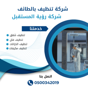 افضل شركة تنظيف بالطائف