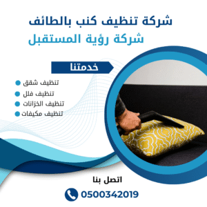 شركة غسيل كنب بالطائف