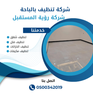 شركة تنظيف فلل بالباحة