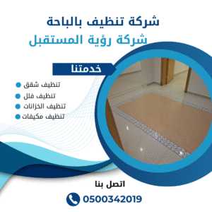 افضل شركة تنظيف منازل بالباحة