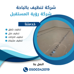 شركه تنظيف بالباحه